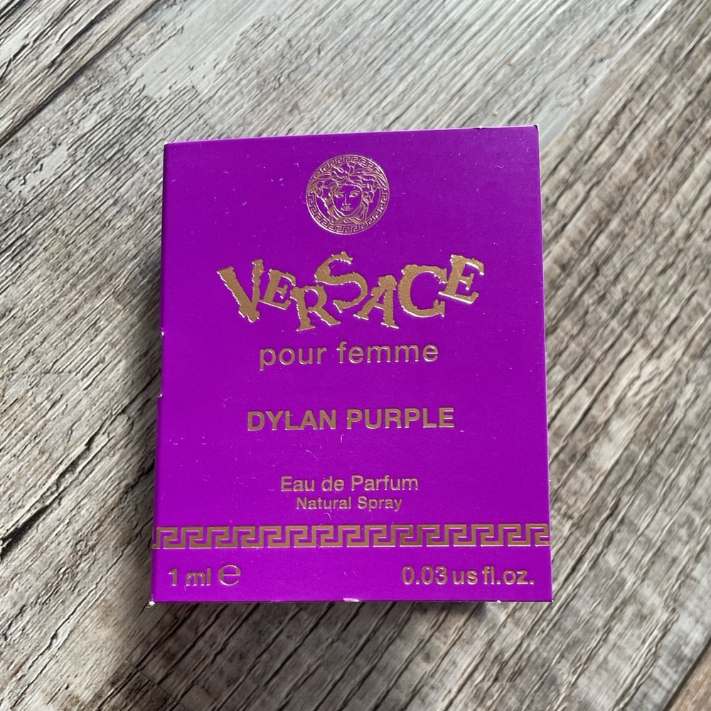 New Versace Dylan purple sample